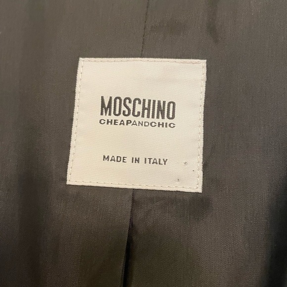 Moschino cheap and chic jacket and skirt size 4/6 small - Picture 3 of 12
